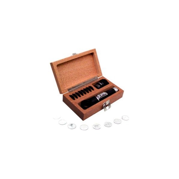 Fowler 52-664-609-0 10x Pocket Optical Comparator Set with Illuminator